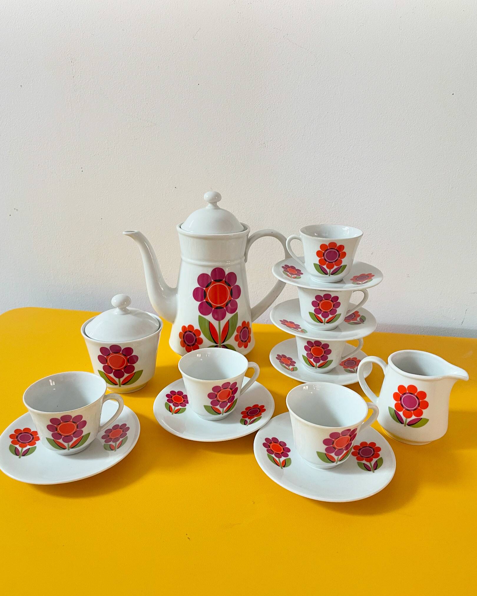 VINTAGE BAVARIA COFFEE TEA SET