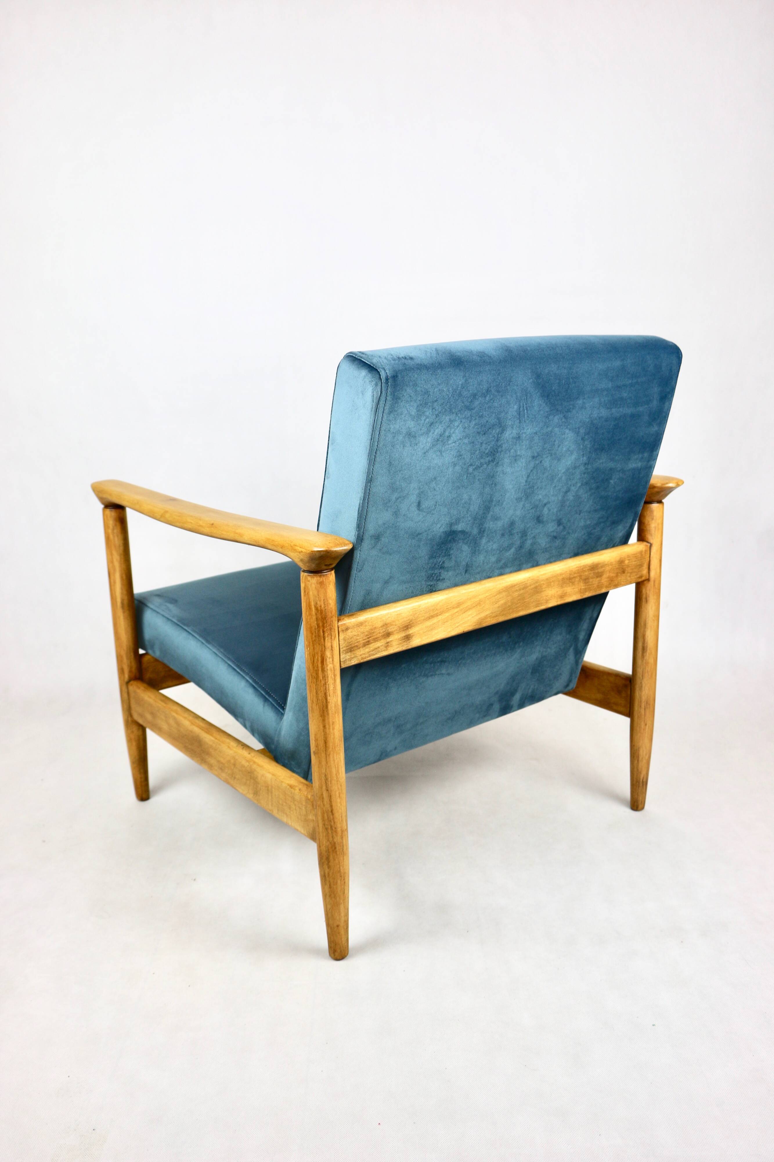 Fauteuil Blue Ocean GFM-142 par Edmund Homa, 1970s
