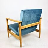 Fauteuil Blue Ocean GFM-142 par Edmund Homa, années 1970
