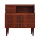 Teak secretary, Danish design, 1970s, production: Denmark