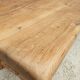 Farmhouse coffee table raw oak natural shade