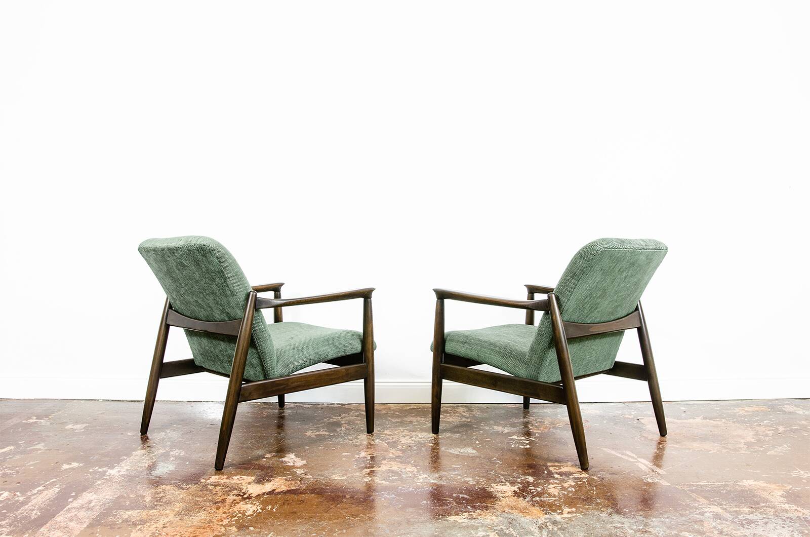 Mid-century Armchairs GFM-64 by Edmund Homa, Poland, 60's