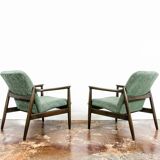 Mid-century Armchairs GFM-64 by Edmund Homa, Poland, 60's