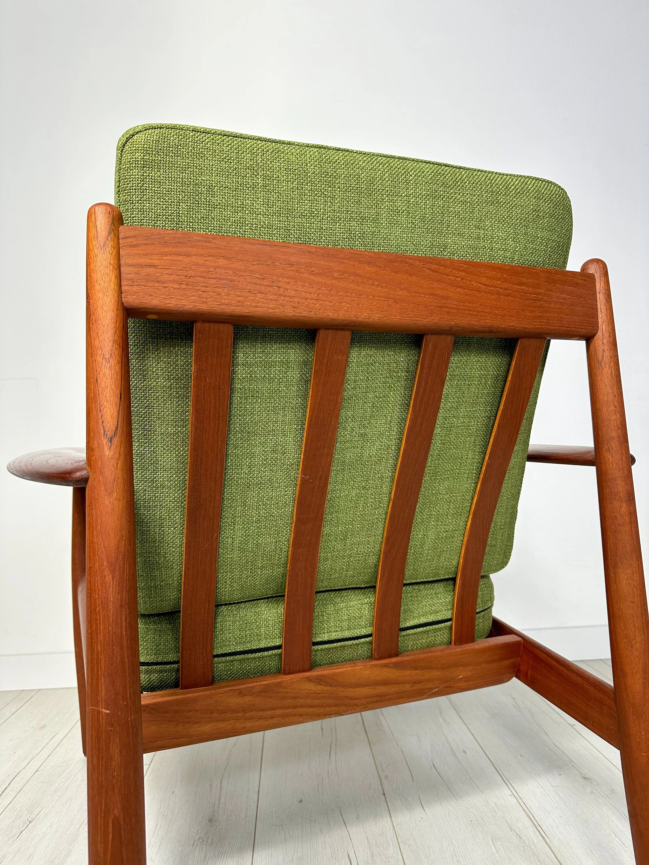 1950s Vintage Danish Teak Armchair by Grete Jalk for France & Daverkosen