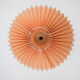 Bedside lamp and its pleated lampshade 90s