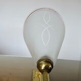 Pair of large wall lamps art deco 1930