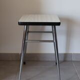 White formica stool