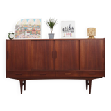 Teak highboard, Danish design, 1960s, designer: Børge Seindal, manufacturer