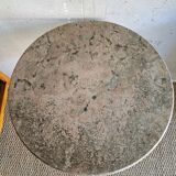 Round marble bistro table