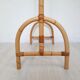 Two vintage bamboo coat racks