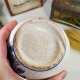 Small ceramic vase with cracked look