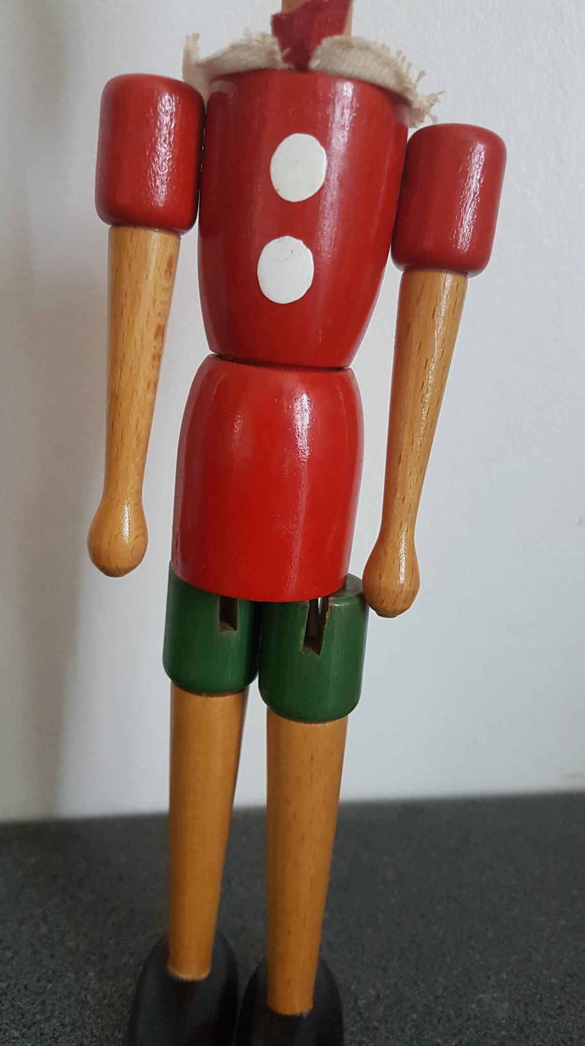 Vintage Pinocchio wooden toy