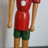 Jouet en bois Pinocchio vintage