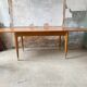 Table extensible scandinave en teck années 1950