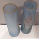 Paire de vases verre Art déco années 1930