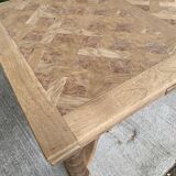 18th century monastery dining table renovated in solid oak 250cm