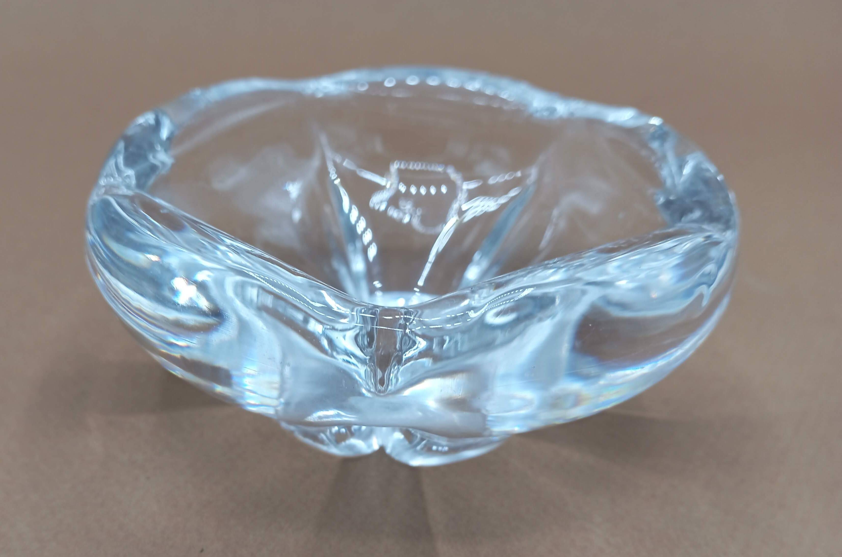 Crystal ashtray, Daum France