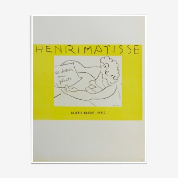 Lithograph Henri Matisse Mourlot 1959