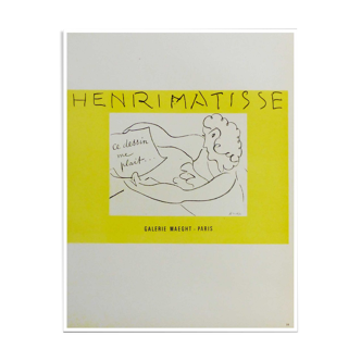 Lithographie Henri Matisse Mourlot 1959