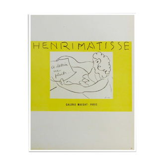 Lithograph Henri Matisse Mourlot 1959