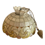 Mother-of-pearl and brass suspension