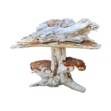Teak root sink