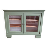 Large old glazed buffet