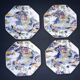 4 Antique Royal Winton Grimwades Plate Hand Painted
