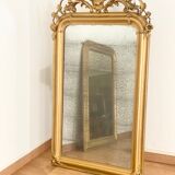 Miroir ancien à fronton 162x82cm