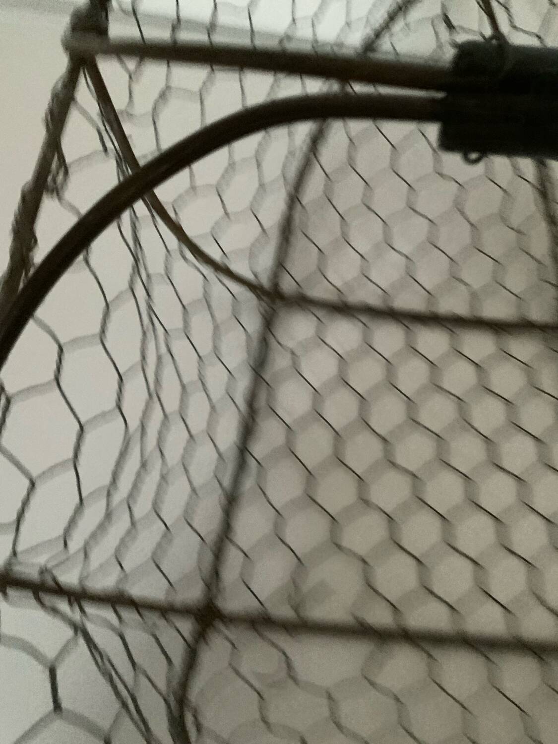 Vintage metal basket