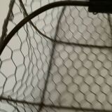 Vintage metal basket