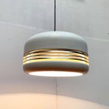 Vintage German pendant lamp model 5526 in Space Age style by Alfred Kalthoff for Staff Leuchten, 1970s, set of 2.