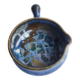 Stoneware ramekin from Puisaye Nault pottery