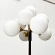 Lampadaire allemand en laiton de style Space Age du milieu du siècle par Kaiser Leuchten, années 1960