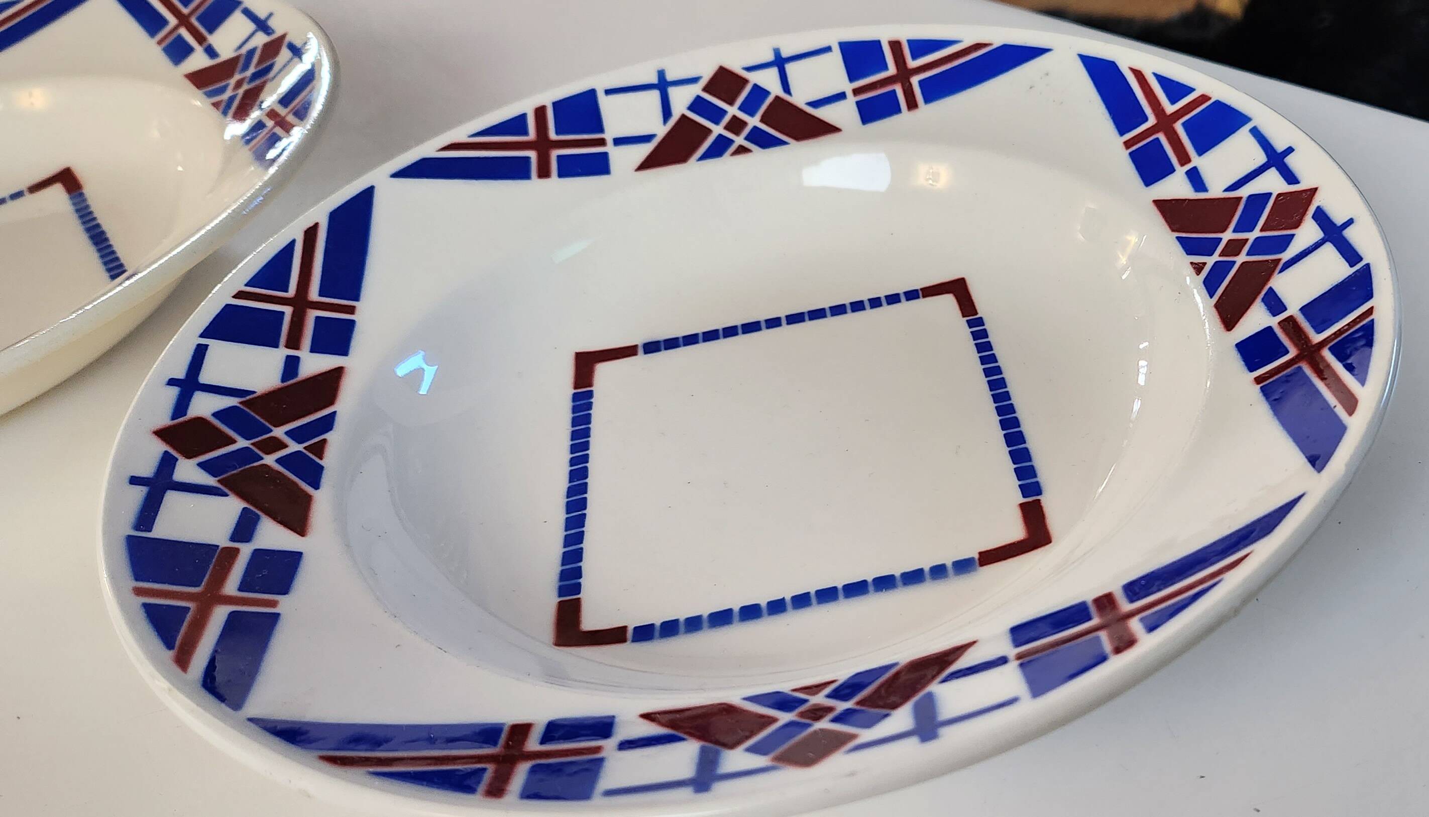 soup plates Hossegor K&zG Lunéville
