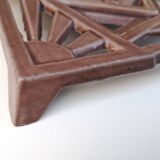 Art Deco trivia in enamelled cast iron