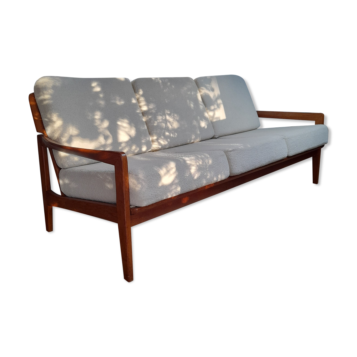 Scandinavian sofa fabric vintage buckle