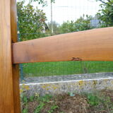 Mulched armchair high backrest