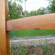 Mulched armchair high backrest