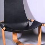 Pair of vintage Scandinavian Manta armchairs by Ingmar Relling for Westnofa, Norway 1970s