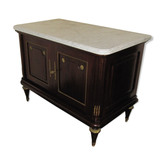 Louis XVI style mahogany chest of drawers