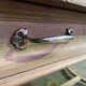 Flat desk with solid oak Henri II aero gummed
