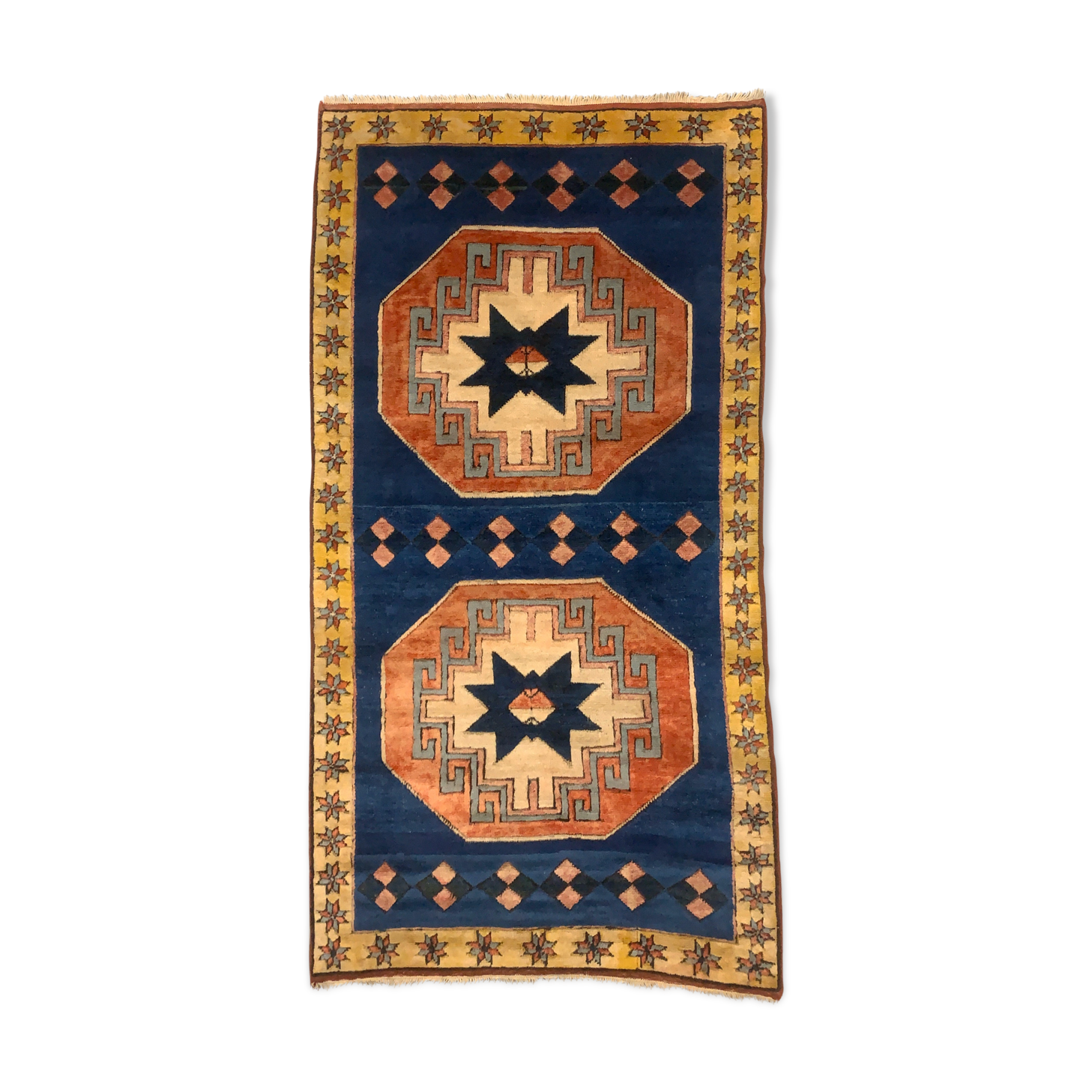 Turkish kazak rug oriental 235x125 cm