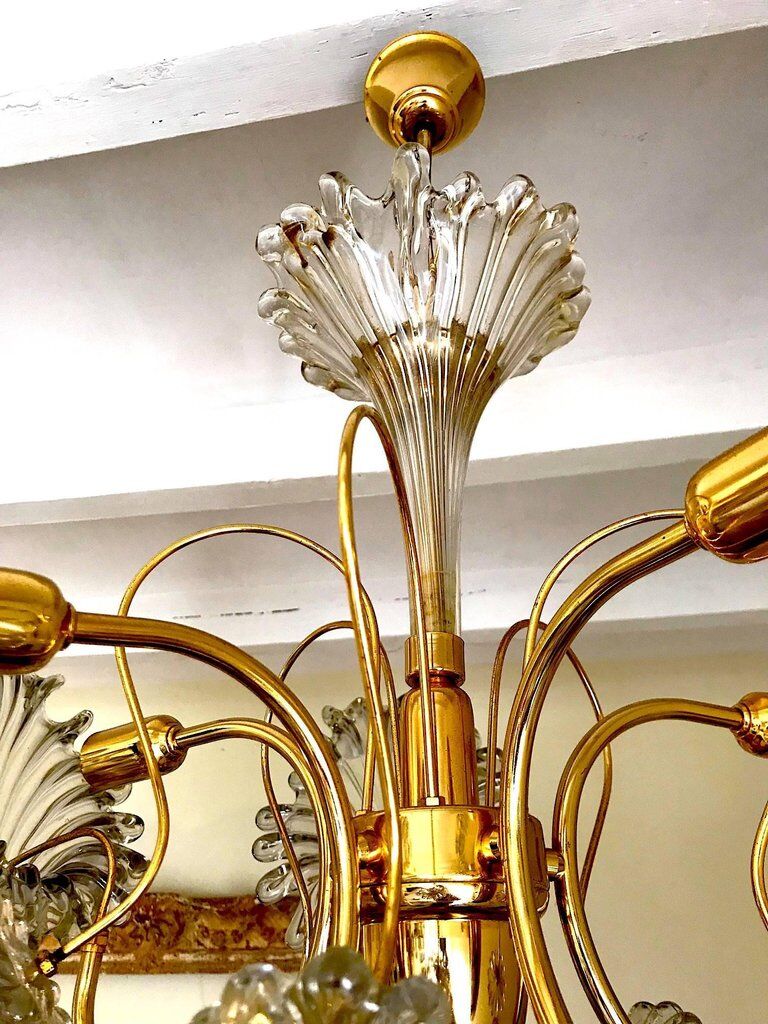 Franco chandelier Murano Luce 1960