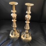 Pair of candle holders