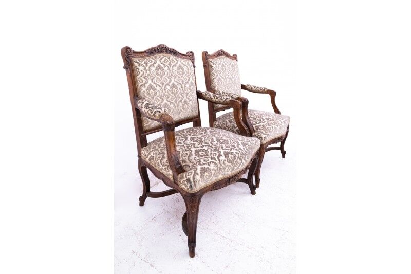 Paire de fauteuils, France, vers 1900