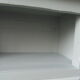 Vintage buffet green of gray, wooden tray