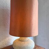 brutalist stone lamp