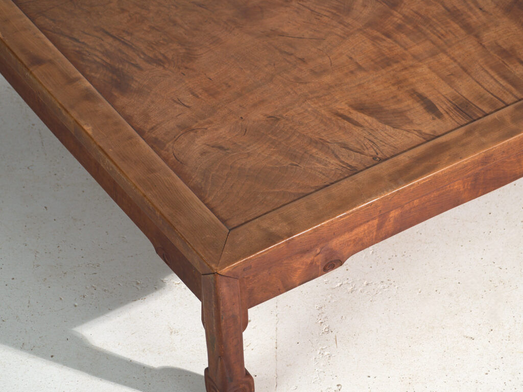 Antique Japanese low table made of keyaki wood – Japan, circa 1900