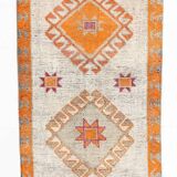 Tapis de couloir vintage 3x11, 95x342 cm